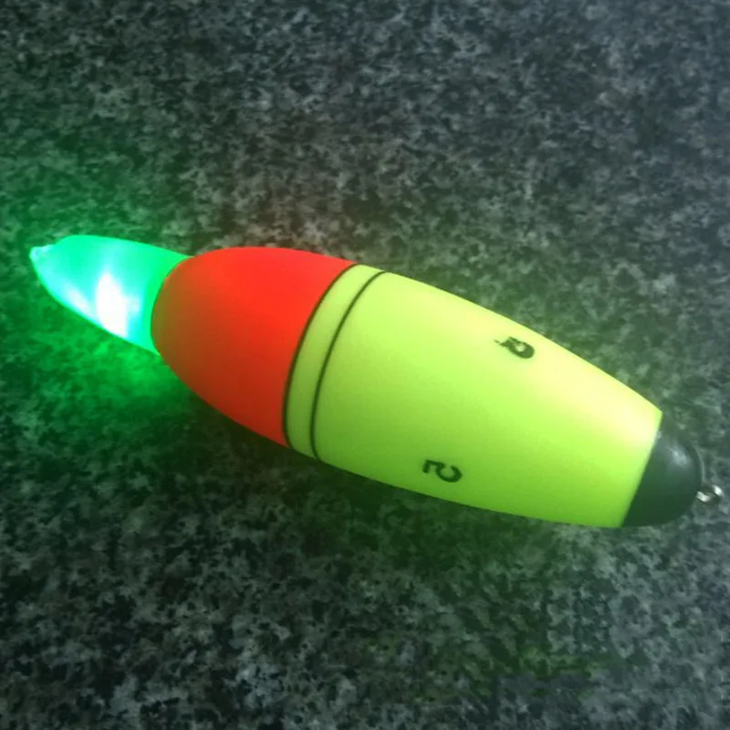 ليلة الصيد يطفو مضيئة إيفا رغوة نوع الصيد تعويم الإلكترونية مصباح LED متوهج ينحني ضوء عصا بوبر العوامة 88 YS-B