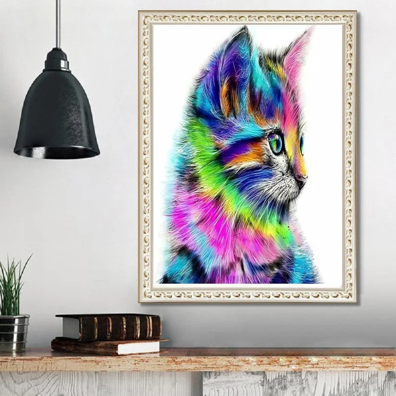 

kitten Diamond Painting Canvas For Painting Diamond painting cat For Painting Artist Stationery Kids Gifts embroidery home decor