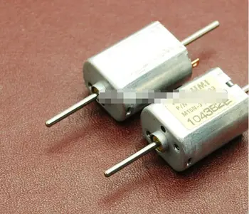 

10pcs Mitsumi DC micro motor carbon brush motor MOTOR dc Biaxial 030 motor long axis 12V Current 0.055A 13500 RPM