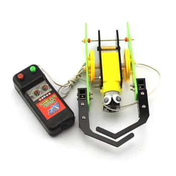 

DIY Children Science Experiment Toy Wired Remote Telecontrol Robot Reptile Electrical Model Cool Invention Kids Scientific