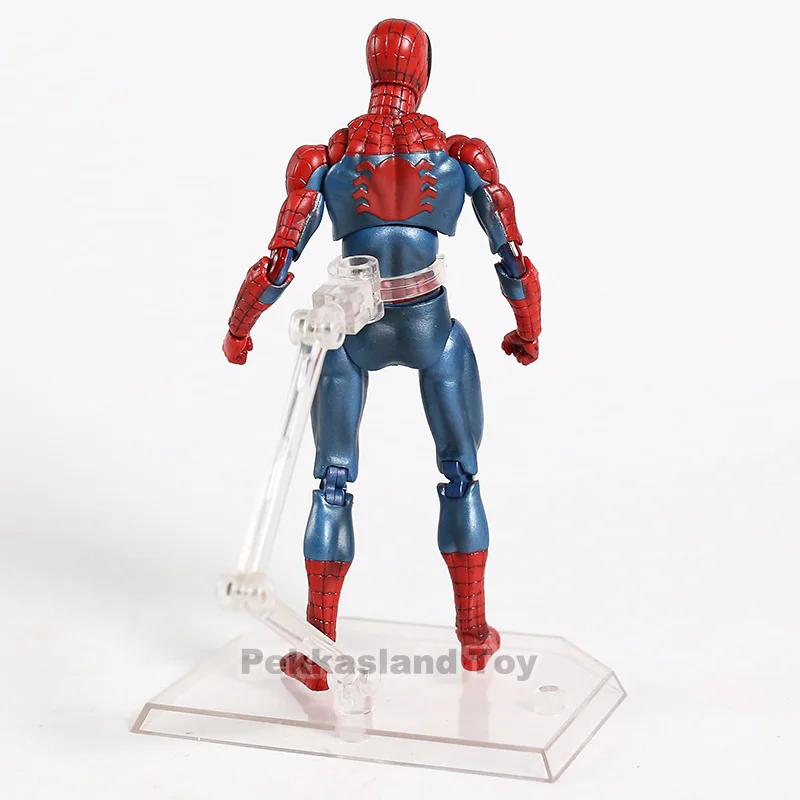 Marvel Mafex 075 Мстители Человек-паук MAF075 Удивительный Человек-паук ПВХ фигурка Коллекционная модель детские игрушки подарок