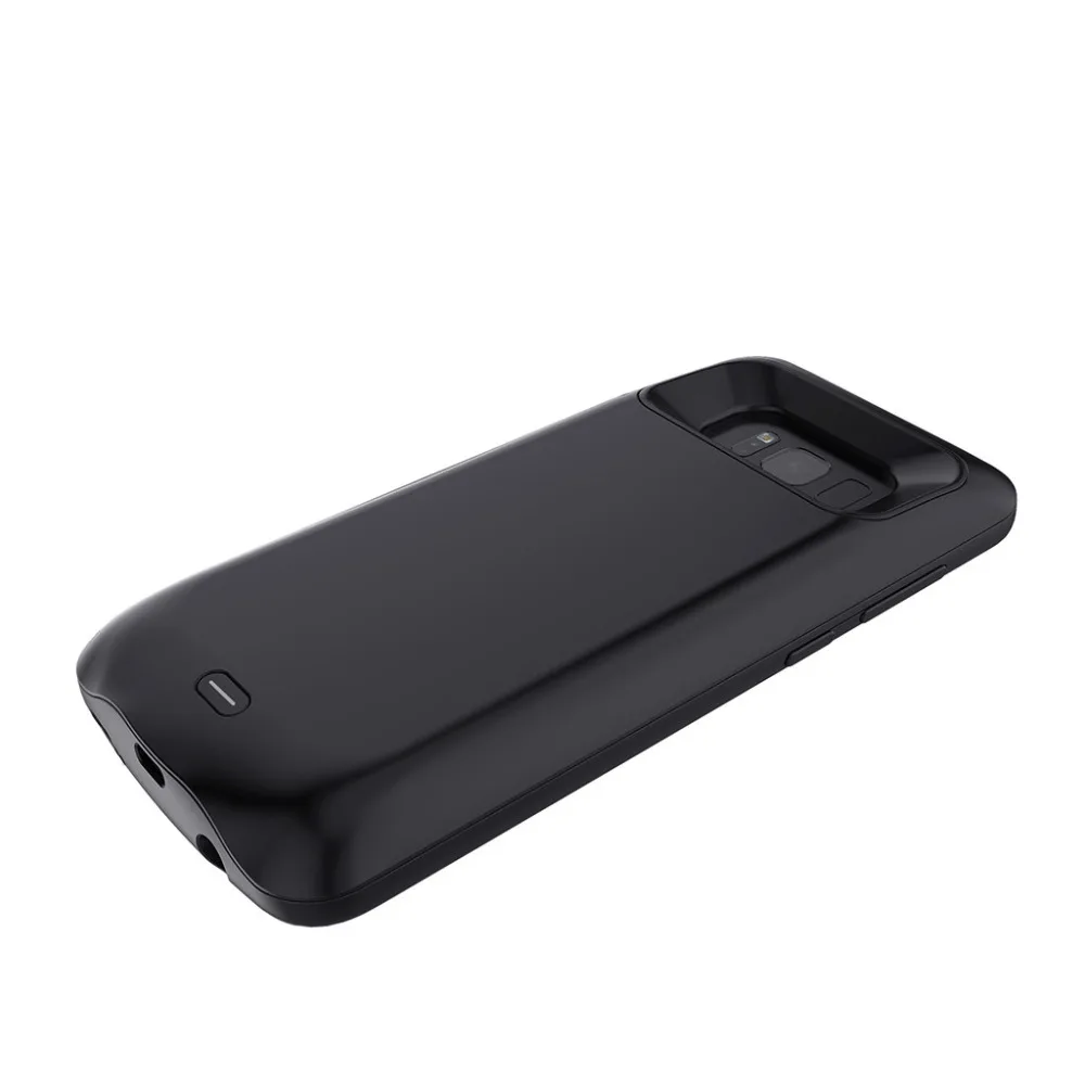 5000 мАч Расширенный чехол для зарядки телефона для samsung Galaxy S8 5,8 дюймов перезаряжаемый аккумулятор внешний защитный