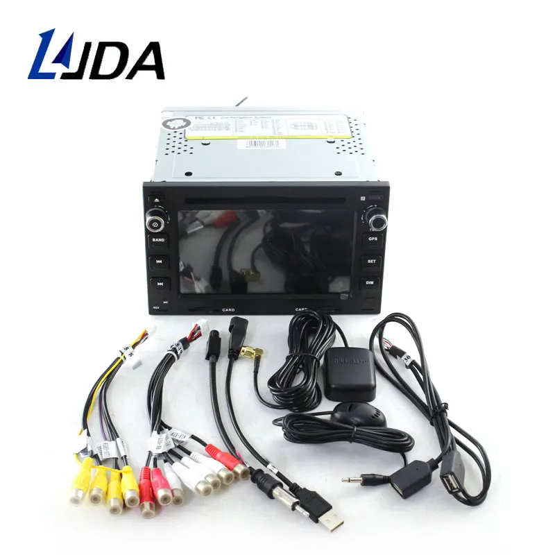 Excellent LJDA 2 Din Android 9.1 Car Radio For VW Volkswagen GOLF POLO TRANSPORTER Passat b5 Car Multimedia Stereo Auto Audio GPS Navi DVD 4