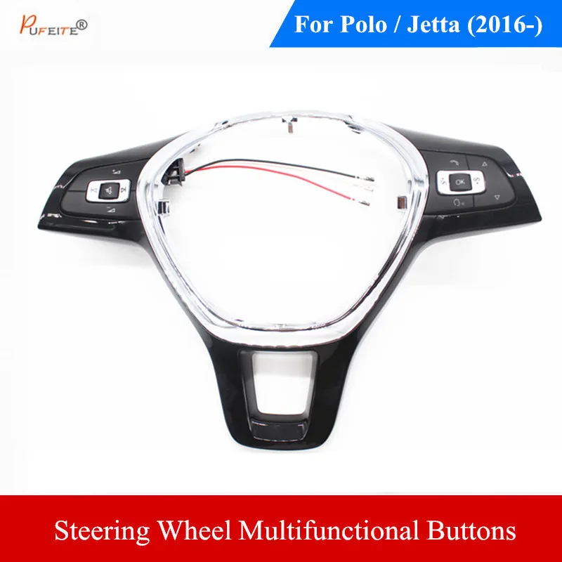 

PUFEITE For Volkswagen VW POLO JETTA MFSW Multifunction steering wheel button