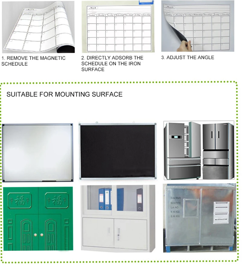 Магнитная доска, доска для сухого стирания, магниты на холодильник, CalenTo-Do, список ежемесячных ежедневников, планировщик, органайзер для кухни