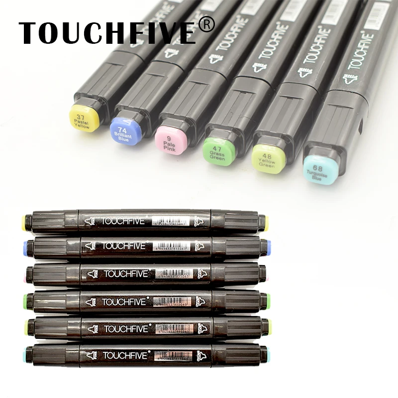 30 шт. Маркеры Ручка TOUCHFIVE Находчивый Маркер Finecolour маркеры рисунок фломастерами