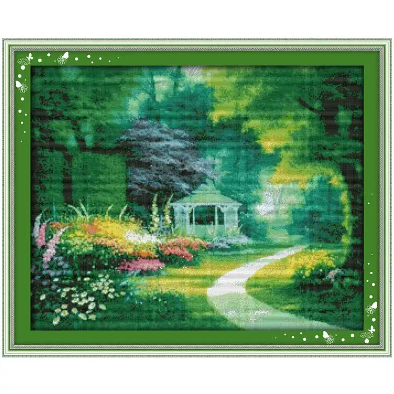 

Greenwood Counted Cross Stitch 11CT 14CT Cross Stitch Sets Cross-stitch Kits Embroidery Needlework
