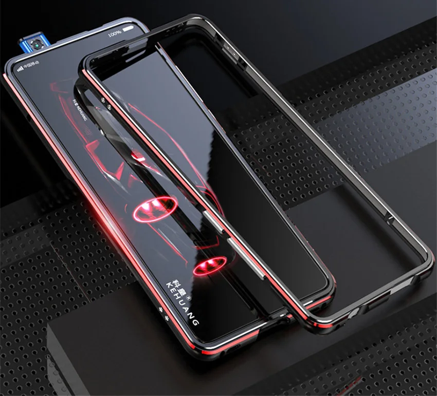 Для Xiao mi Red mi K20 Pro Чехол с металлической рамкой двойной цветной алюминиевый бампер Защитная крышка для Xiao mi Red mi K20 mi 9T Pro Чехол