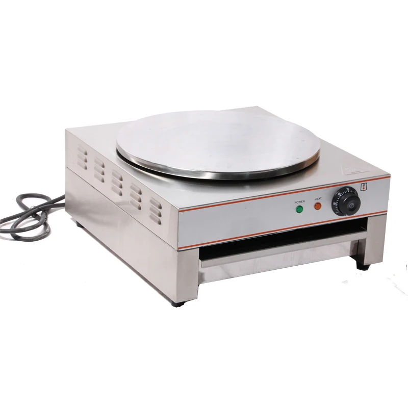 40CM Single Head Electric Crepe Maker/ Commercial Stainless Steel