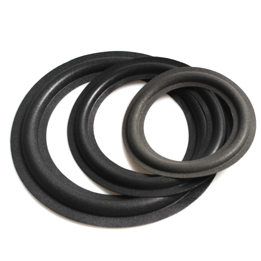 2Pcs 4/"inch Speaker Foam Edge Surround Ring Diaphragm Loudspeaker Repair Parts