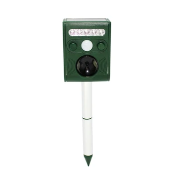 

Hot Solar Ultrasonic Outdoor Animal & Cat Dogs Repeller with Motion Sensor Stops Pest Animals Destroying Your Gardens & Yard