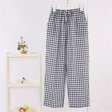 Hoffen весенне-летняя Домашняя одежда Для женщин Повседневное плед пижамные штаны облако пижама с принтом для женщин, повседневный свободный стиль, для сна, нательное белье WS211