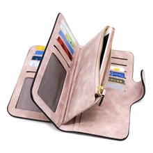Brand Leather Women Wallets High Quality Designer Zipper Long Wallet Women Card Holder Ladies Purse Money Bag Carteira Feminina Brand Leather Women Wallets High Quality Designer Zipper Long Wallet Women Card Holder Ladies Purse Money Bag Carteira Feminina