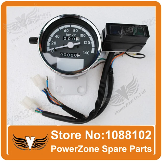 Zongshen ZS GY Motorcycle Speedometer Dirt Pit Off road Bike Universal