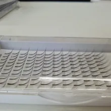 50 лотков/лот оптом натуральные длинные Индивидуальные ресницы макияж инструменты 5D Накладные ресницы расширение 9-14 мм