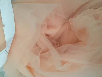 

soft pink mesh tulle light weight super soft gauze tissue good quality 165cm wide 9meter/lot for wedding ball gown tutu blouse