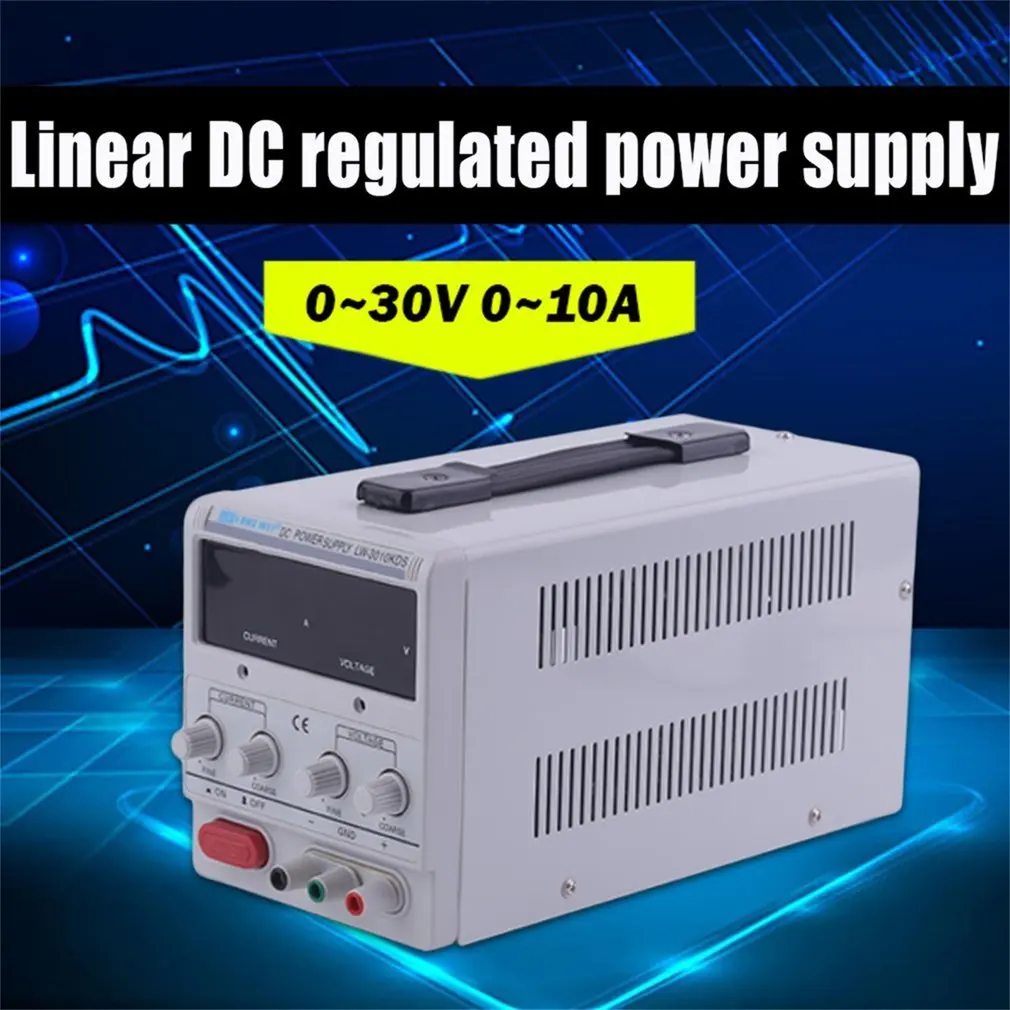 

Universal DC0-30V Power Supply Adjustable Dual Digital Variable Precision Overload Short Circuit Protecting Supply 0-5A