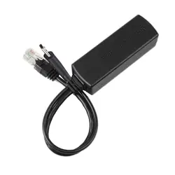 IEEE 802.3af Micro USB активный участник сплиттер Мощность over Ethernet 48 V до 5 V 2.4A для планшета Dropcam или Raspberry Pi