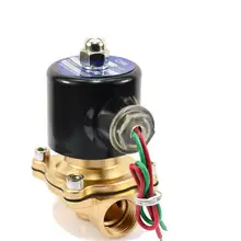 Медь нормально закрытый электромагнитный клапан воды клапан 220 24 v 12 v 1/4 3/8 1/2 3/4 6/8 " 1,2" 1," 2" DN 8 10 15 20 25 32 40 50 мм