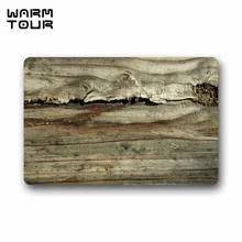 Теплые TOUR Винтаж деревянные входные коврик крытый передней двери/Ванная комната коврик