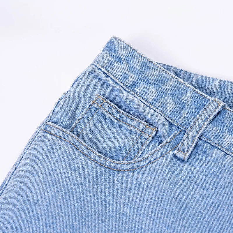 Осенние женские обтягивающие джинсы с высокой талией на молнии сзади, новые винтажные прямые синие джинсы с эффектом пуш-ап, женские джинсовые штаны для фитнеса