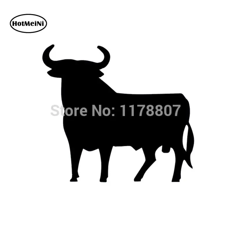 HotMeiNi Spain Spanish Bull Car Sticker Stickers Decal For Window SUV