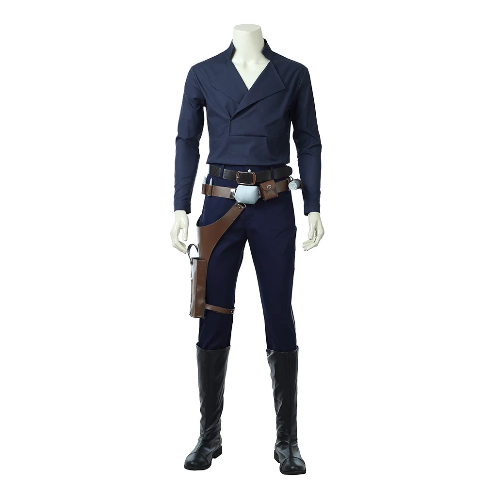 Han Solo Косплей костюмы на Хэллоуин для мужчин фильм Solo: История Звездных Войн