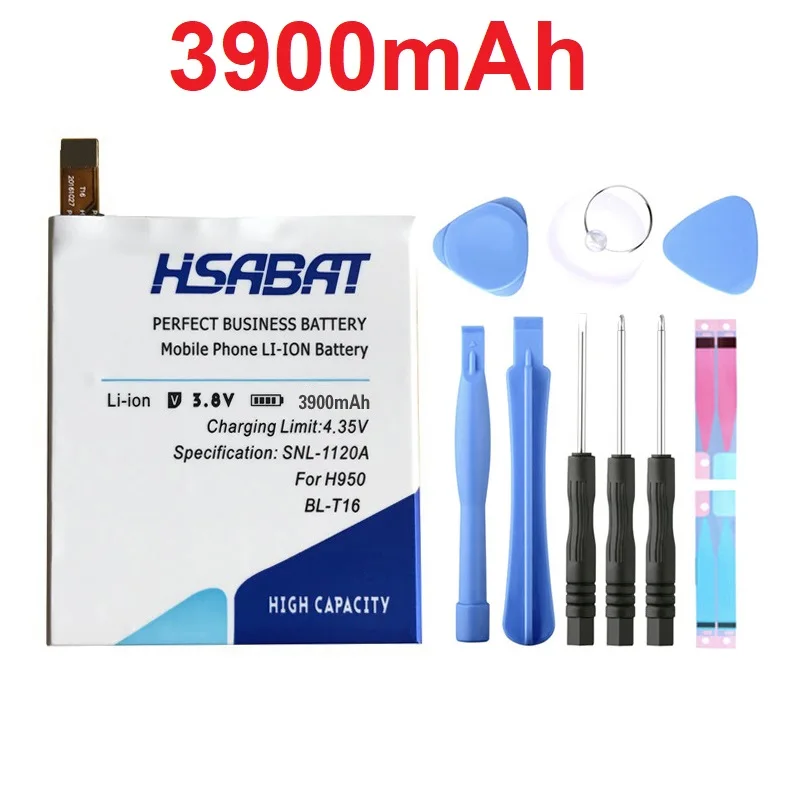 

HSABAT BL-T16 3900mAh Battery for LG H955A H959 G Flex 2 Vu 4 Vu4 H950 LS996 H955 US995