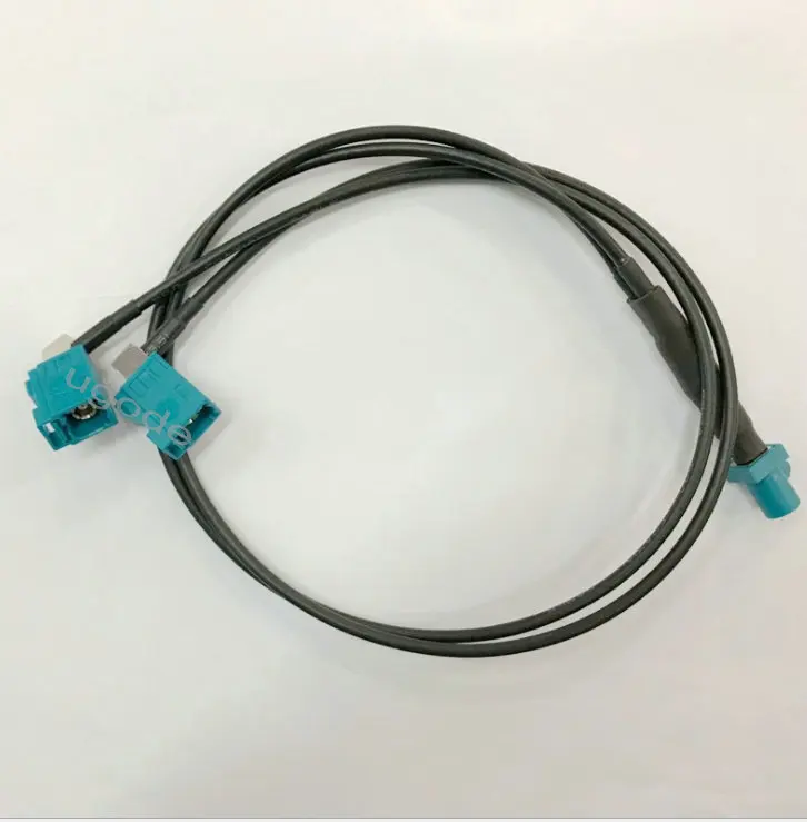 Ugode Авто fakra gps Splitter телевизионные антенны кабель 1 в 2 для BMW BENZ Audi Android экран аудиомагнитолы автомобильные видео Media навигации системы