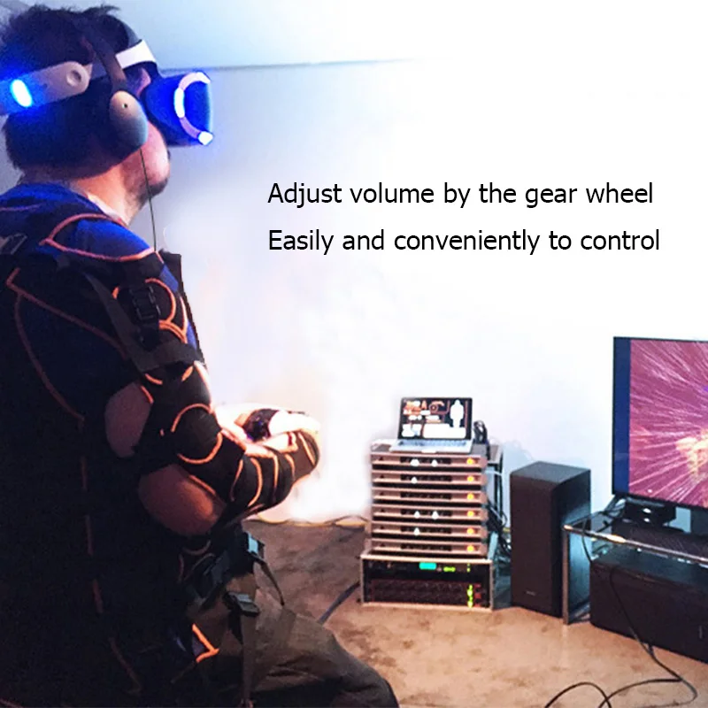 

PS4 Accessories 3.5 mm Adapter Headphone Volume Mic Mute Control for PlayStation 4 PS VR Joystick PS4 Headset Adjustable Adapter