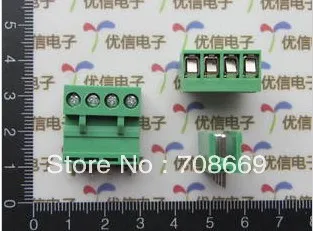 

20pcs Block Terminal Wire Connectors 2EDG 5.08-4P