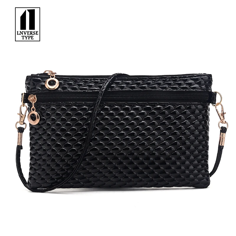 

Diamond plaid clutch Women Messenger Bags Luxury Handbags Women Bags Designer Females PU Leather Handbags Fashion Shoulder Bag