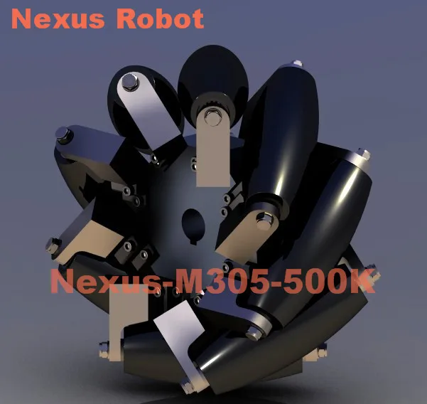 12 дюймов Heavy Duty Mecanum колеса Nexus-M305-500K (нагрузка Ёмкость: 500 кг/шт.) | Канцтовары для