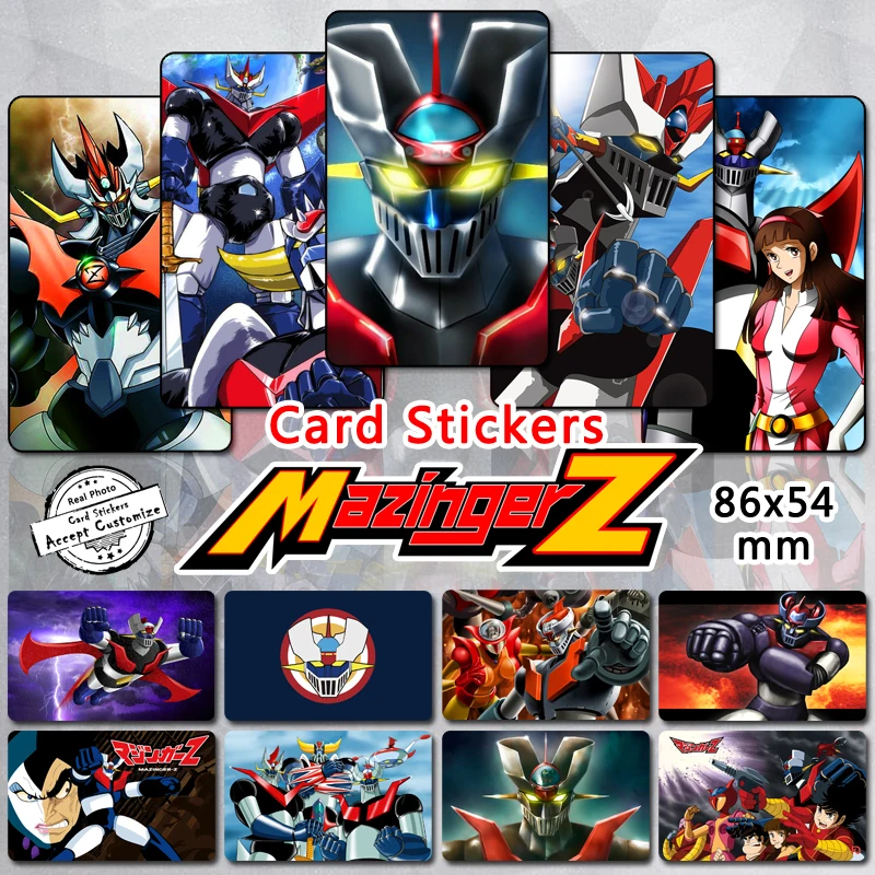 Sticker Decal Anime Mazinger Z Version D