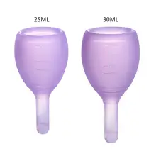 1 шт., Женский разгрузочный клапан, менструальная чашка, для девушек, многоразовые, Женский период гигиены, месяц, кружка, медицинский силиконовый парфюм, инструмент 40