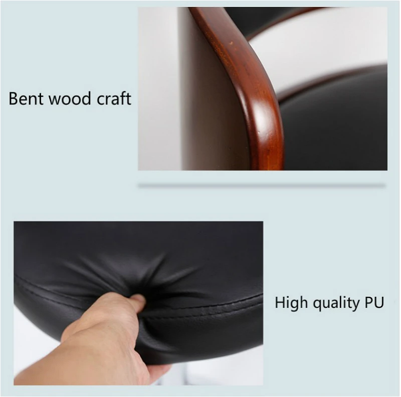 Simple Style Multifunction Bar Chair with Backrest and Footrest Lifted Rotated Front Desk High Stool Non-slip Commercial Chair Simple Style Multifunction Bar Chair with Backrest and Footrest Lifted Rotated Front Desk High Stool Non-slip Commercial Chair