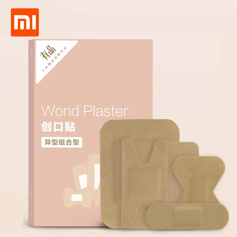 20 шт Xiaomi Miaomiaoce пластырь для ран клейкий неправильный оказания первой помощи