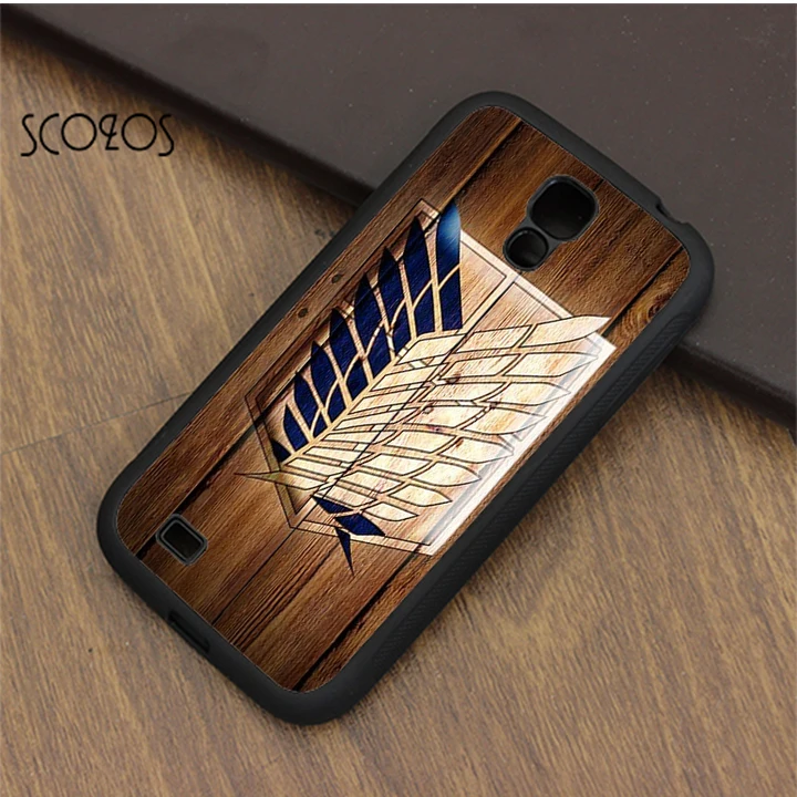 SCOZOS ATTACK ON TITAN LEGION LOGO WOOD case cover for samsung galaxy S3 S4 S5 S6 S7 S8 edge note 3 4 5 |