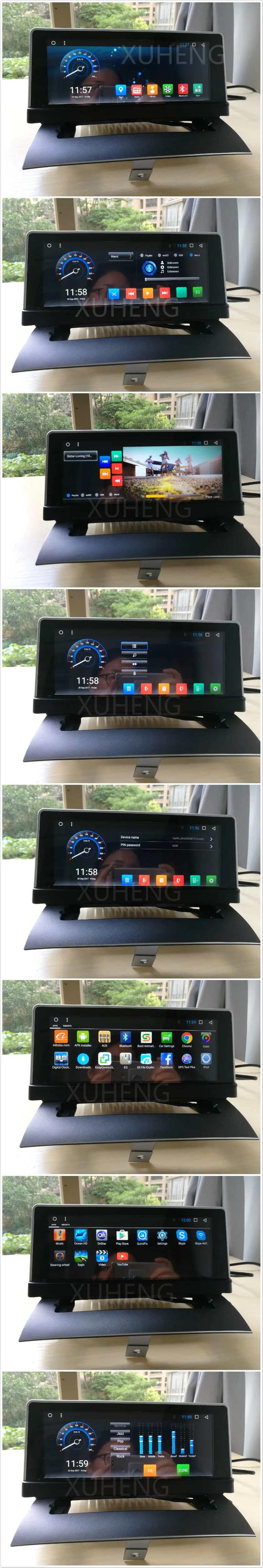 Discount DSP carplay  2GB Ram Android 7.1 8.8 inch Car DVD Gps For VW Touareg 2011 PC Stereo Vedio Audio Head Radio Navigation Multimedie 0