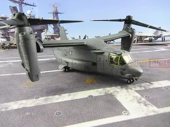 

V-22 US Navy Osprey tiltrotor aircraft finished model 1:72