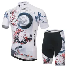 Chinese style men cycling clothing maillot short sleeve Cycling Cycling jersey free shipping