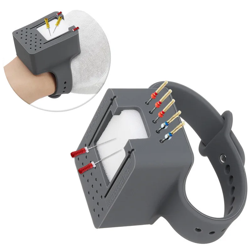 

Endo Root Canal File Watch Wrist Endo Measuring Block Endodontic Files Drill Stand Holder Ruler Autoclavable Scale Watch Sponge