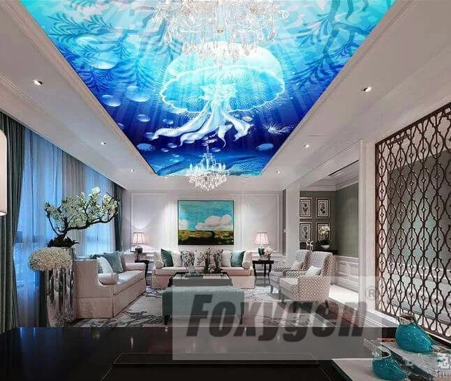 New Popular Dightal Printing And Uv Printed Suspended Ceiling Flower And 3d Sky Ceiling Design Sky Ceiling 3d Skysuspended Ceiling Aliexpress