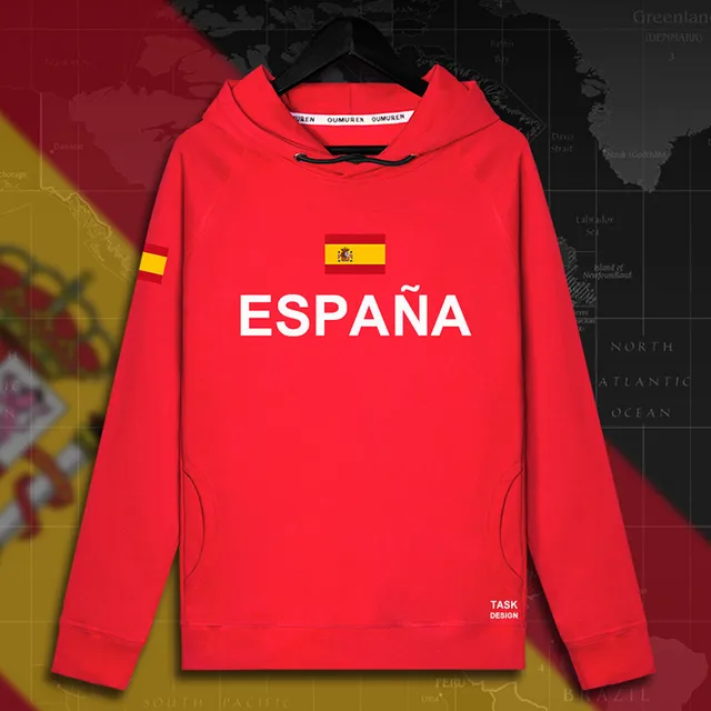 Kingdom of Spain Espana ESP Spanish Spaniard mens hoodie pullovers
