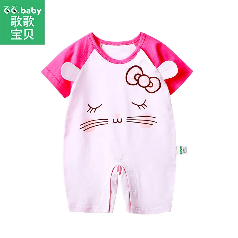 Buy Short Sleeve Baby Girl Newborn Baby Romper Infant
