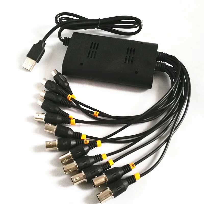 Камера видеонаблюдения Карта видеозахвата USB 8 каналов по dvr h.264|DVR-карты| |