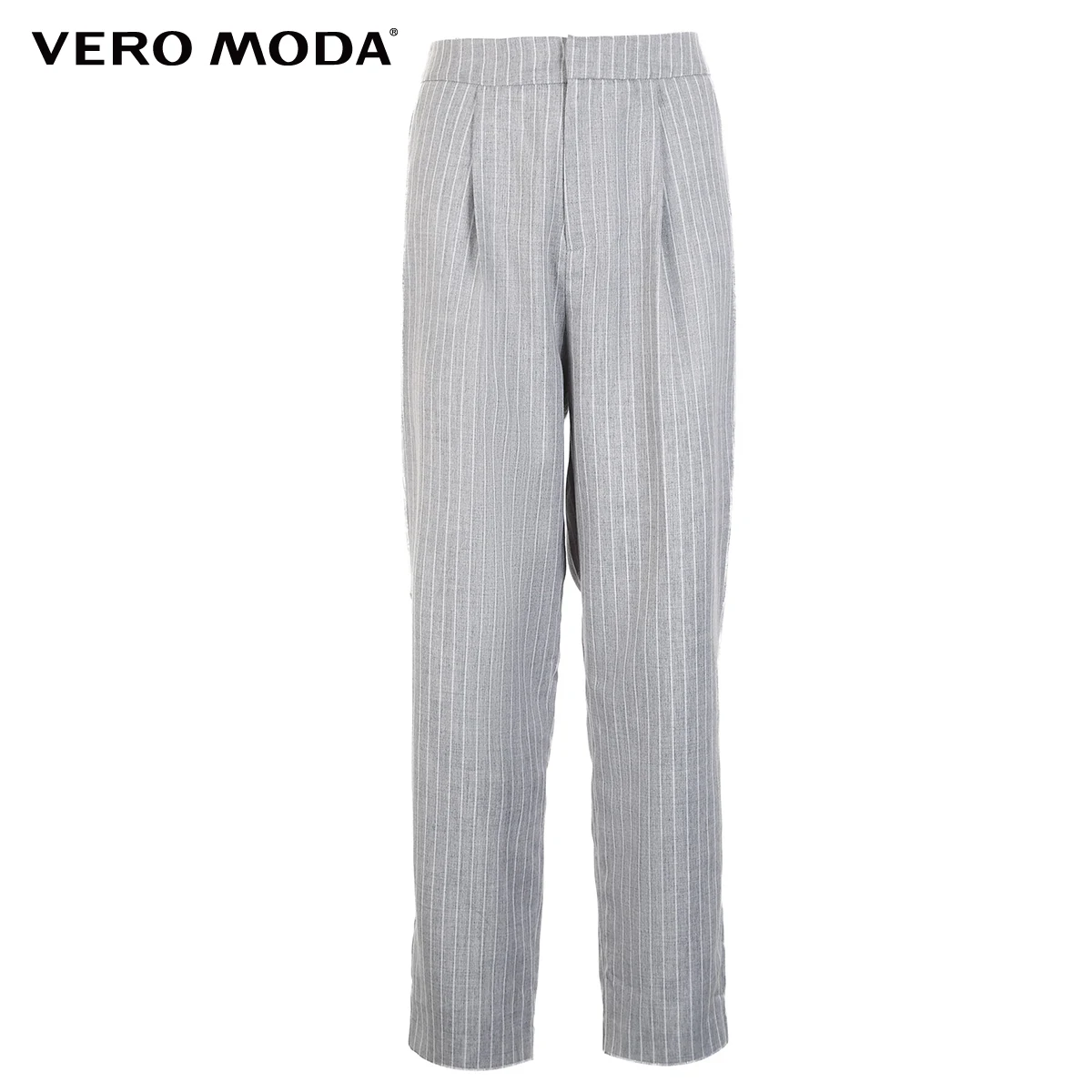 Vero Moda новые женские брюки женские OL Стиль Полосатый средней посадки повседневные укороченные брюки и капри | 318350517