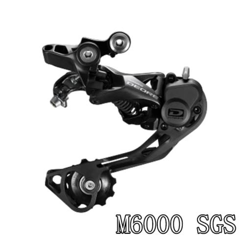 Shimano DEORE велосипедный RD-M6000-GS/SGS Shadow велосипед задний переключатель средней длины