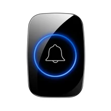  New Home Welcome Doorbell  Intelligent Wireless Doorbell Waterproof 300M Remote EU AU UK US Plug smart Door Bell Chime 