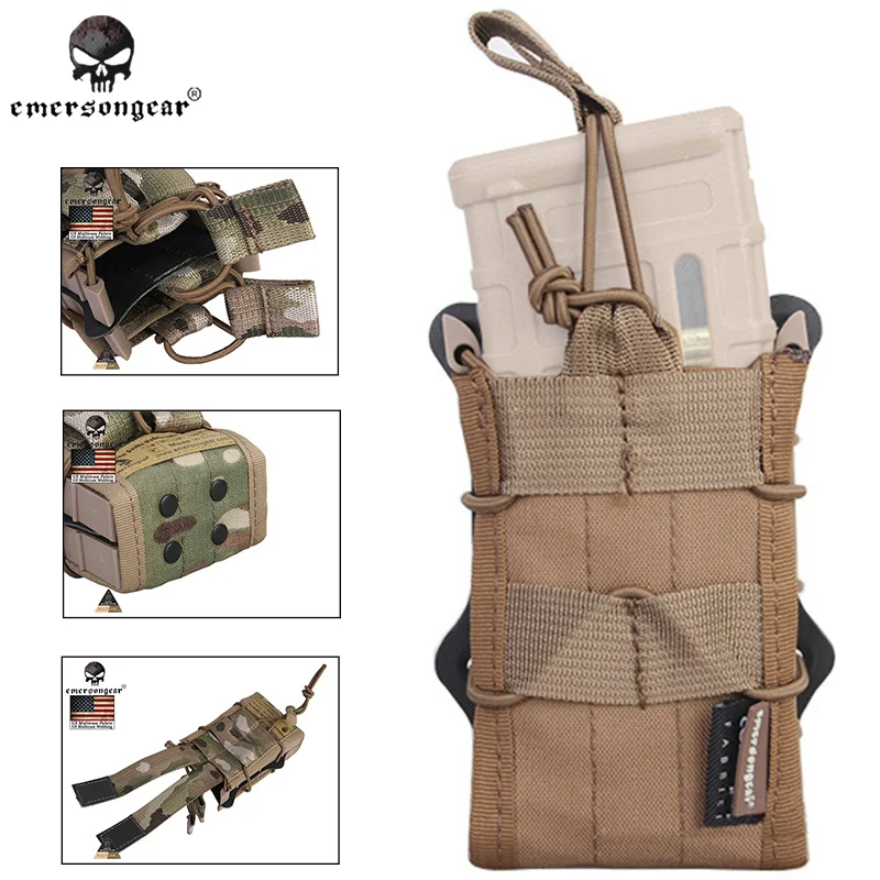 Emersongear Tactical Double Modular Rifle Magazine Pouch Camouflage
